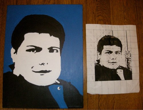 Paul's portrait and planning sheet photo: copyright 2008 Katy Dickinson