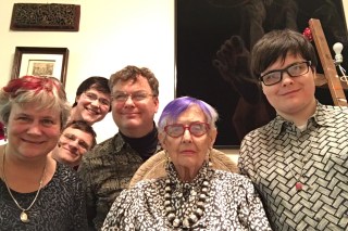 Eleanor Dickinson and Family 2015