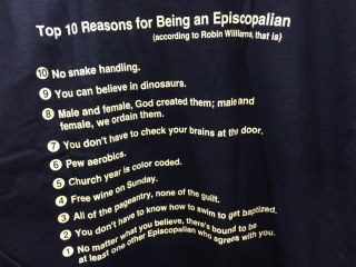 Top 10 Reasons for Being an Episcopalian (according to Robin Williams) 2015