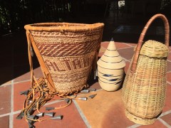 3 Baskets: from Apache, Rwanda, Sierra Leone