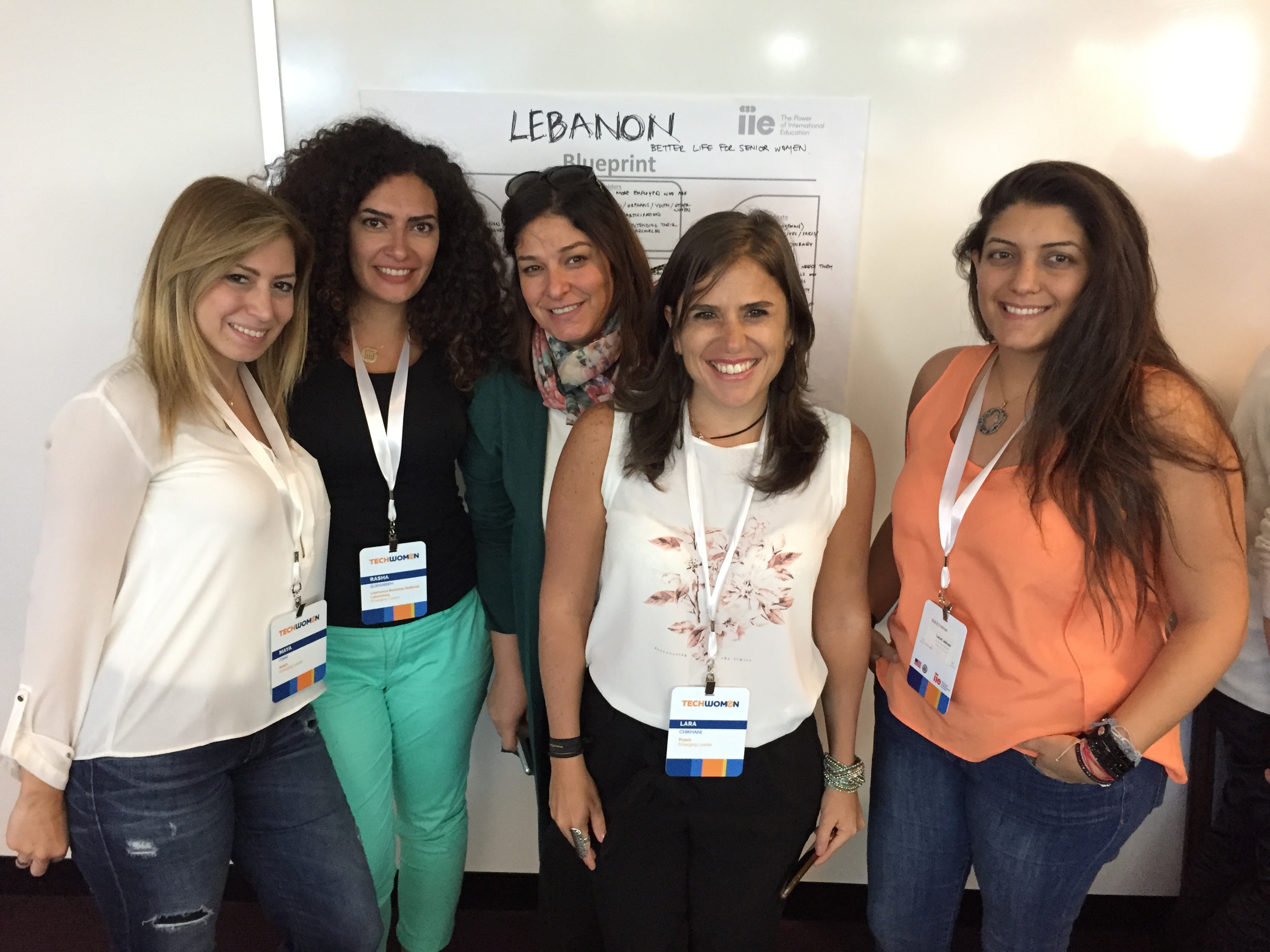 TechWomen Team Lebanon October 2017 San Francisco