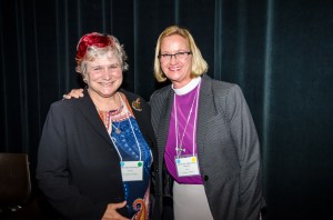 ECR Convention Simple Servant award Bishop Mary Gray-Reeves, Katy Dickinson 3 Nov 2017 by Elrond Lawrence