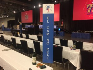 Diocese of El Camino Real sign, Episcopal General Convention, House of Deputies, 4 July 2018