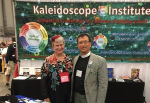 Katy Dickinson and Rev. Canon Eric Law Kaleidoscope 4 July 2018