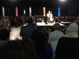 Presiding Bishop Michael Curry GC79 worship 5 July 2018, Austin TX