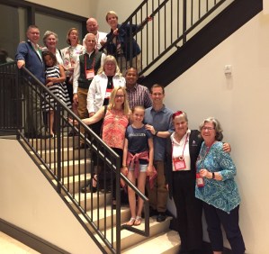 stairs Diocese of El Camino Real Delegation, Episcopal General Convention, 6 July 2018