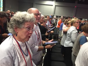 Episcopal Diocese of El Camino Real Deputation GC79 worshiping on 12 2018