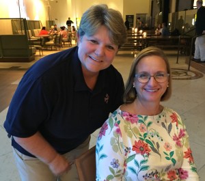 Bishops Mary Gray-Reeves of El Camino Real and DeeDee Duncan-Probe of Central New York GC79 on 12 July 2018