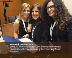 TechWomen Lebanon Rasha Maya Lara October 2017
