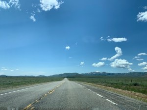 Idaho road, July 2019