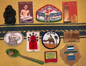 TechWomen country magnets - collection of Katy Dickinson 2019