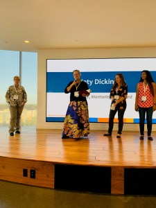 Katy Dickinson moderates TechWomen panel on Best Practices in Mentoring, 17 Sep 2019