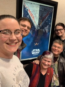 Jessica Matthew Katy John Paul Star Wars movie Christmas 2019