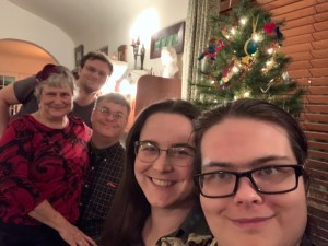 Matthew Katy John Jessica Paul Christmas 2019