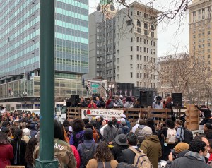 Oakland protest, Martin Luther King Day, 20 Jan 2020