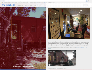 77. Backyard Railroad Caboose The Great 408, 26 March 2018