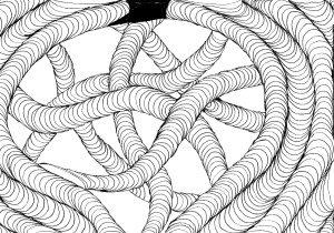 Paul D Goodman 2007 ink drawing spirals