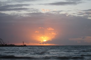 2013 Sunset Beirut Lebanon by Katy Dickinson