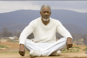 Morgan Freeman as God