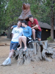 2010 Lair Oski the bear, family camp