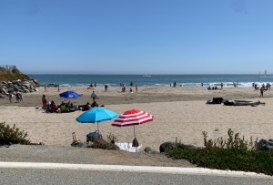 Capitola beach 4 July 2020