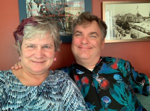 Katy and John, 20th anniversary, 4 July 2020