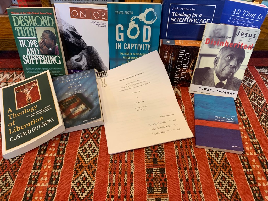 Katy Dickinson Master's Thesis, Range of Chaplain Engagement with Prisoners, 23 Jan 2021