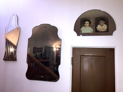 Walter Van Gilder, Great Grandpa’s hand made mirrors 2009