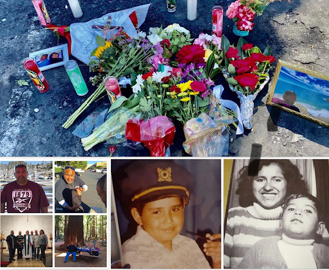 Daniel Vega Martinez 1969-2021, collage, from Peggy Bryan