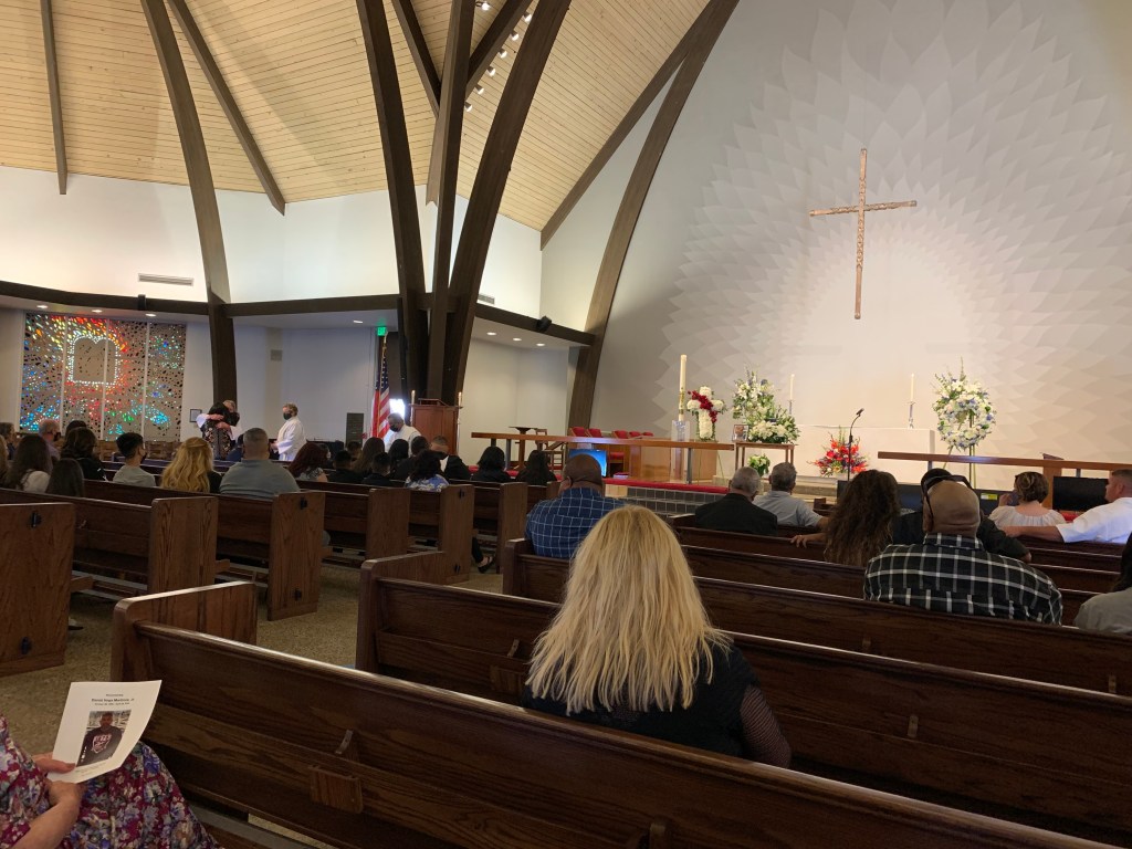 Daniel Martinez memorial, St. Andrew's Episcopal Church, 30 May 2021