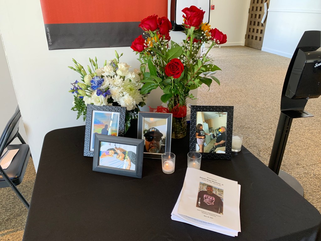 Daniel Martinez memorial, St. Andrew's Episcopal Church, 30 May 2021