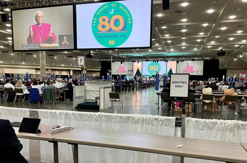 Presiding Bishop Curry, Episcopal General Convention 80, 8 July 2022