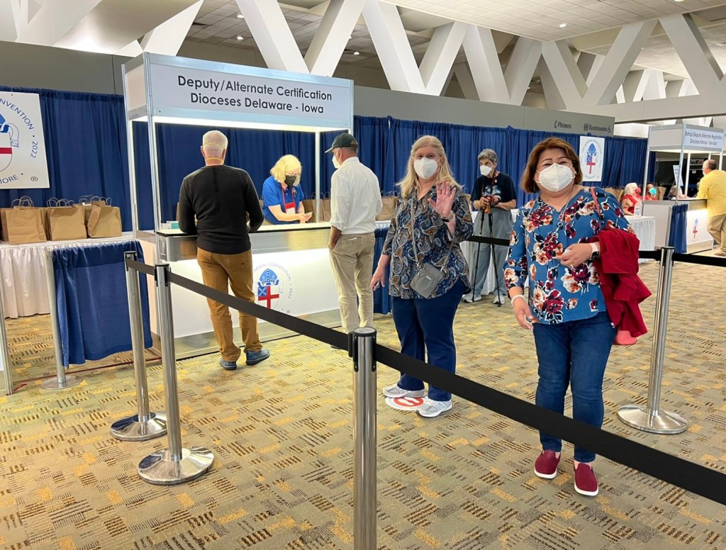 Episcopal General Convention 80 registration, 7 July 2022