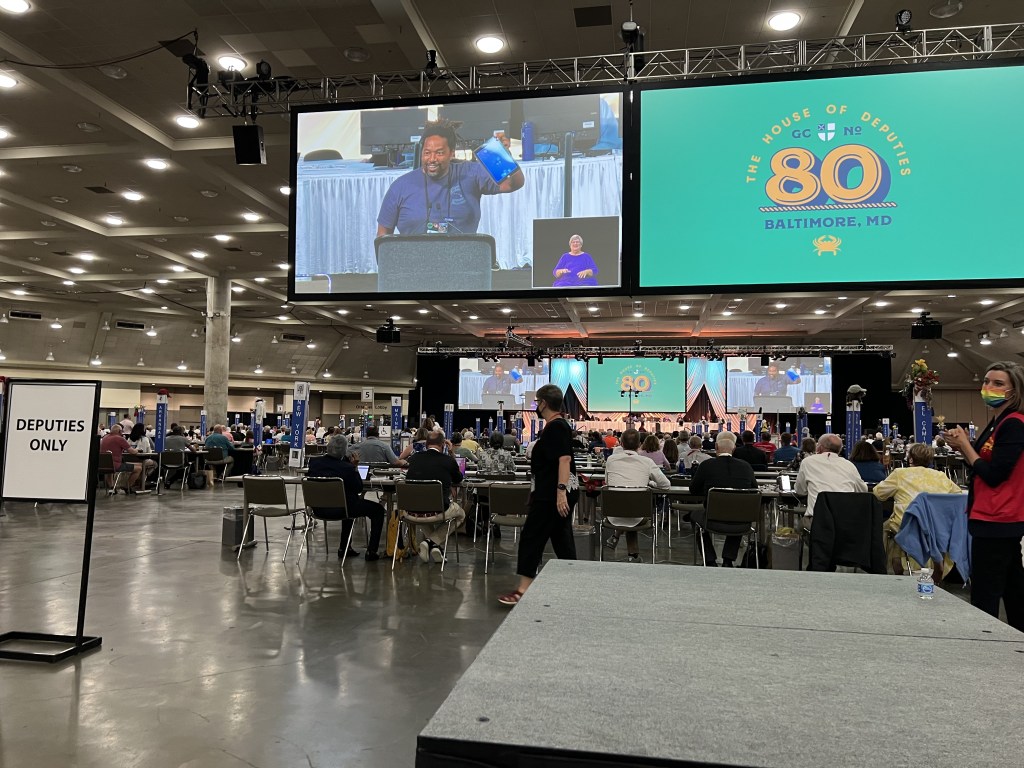Chaplain Rev. Lester Mackenzie, General Convention, 10 July 2022