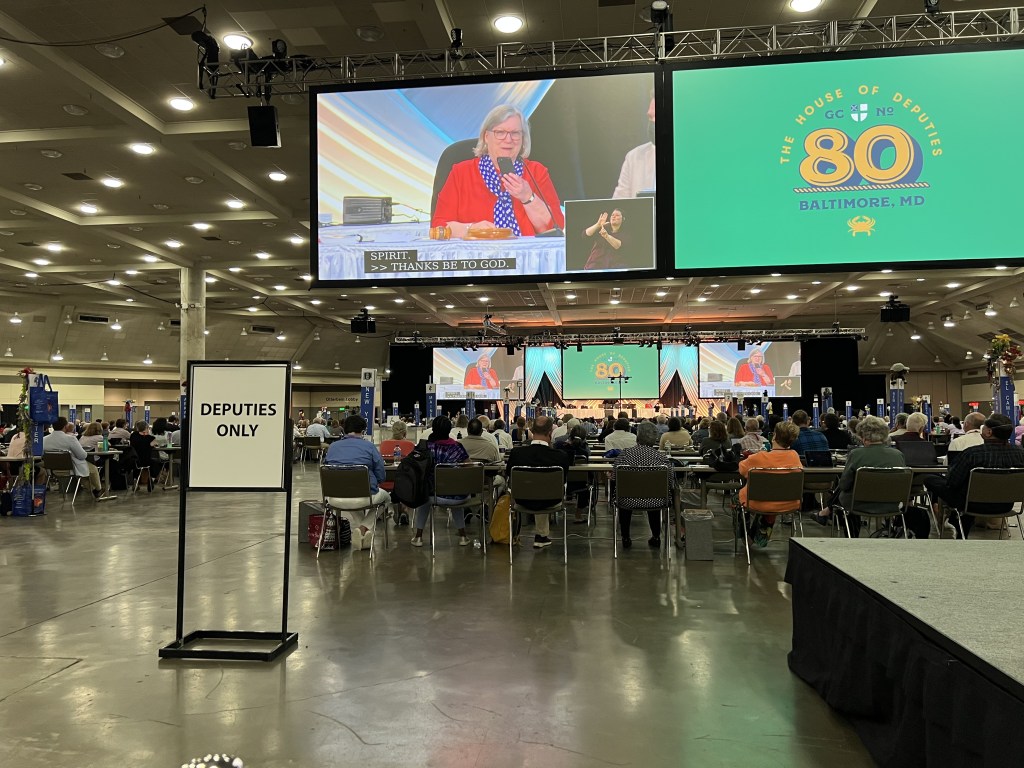 House of Deputies President calling House of Bishops, General Convention, 11 July 2022