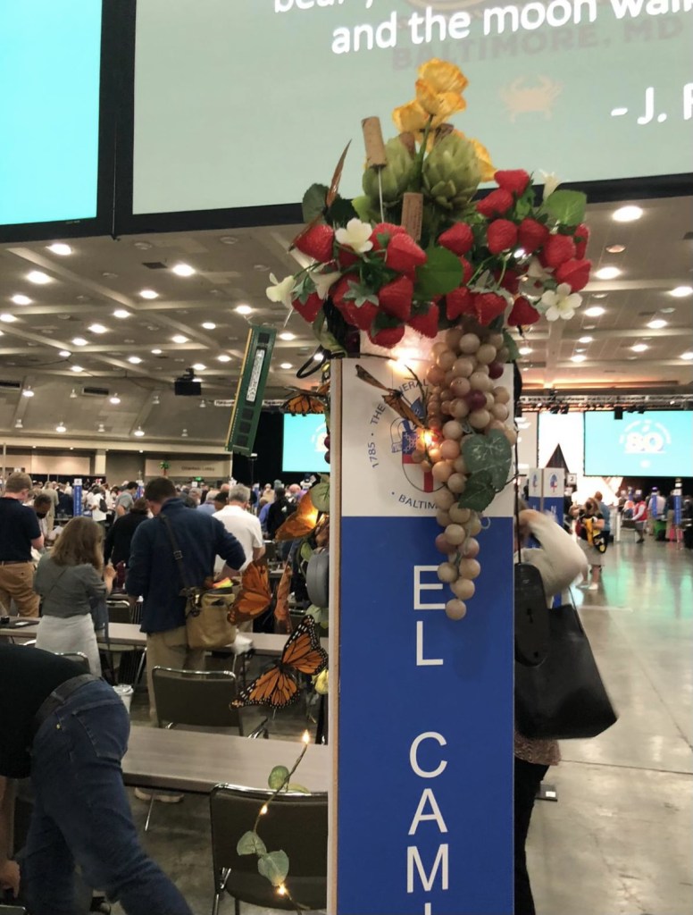 El Camino Real sign decorations, General Convention, 11 July 2022