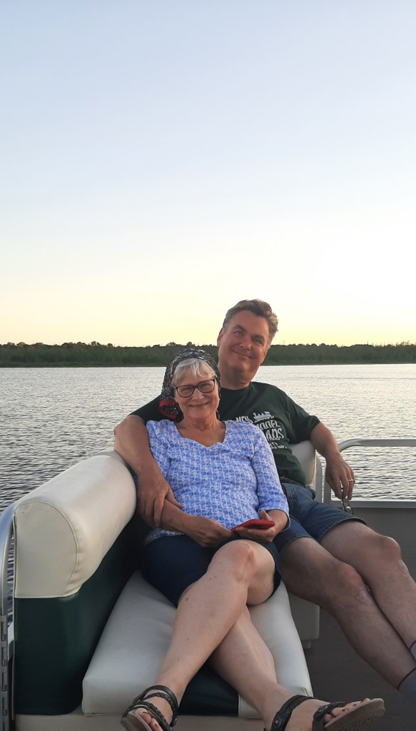 John Plocher, Katy Dickinson, Loon Lake, Wisconsin June 2022