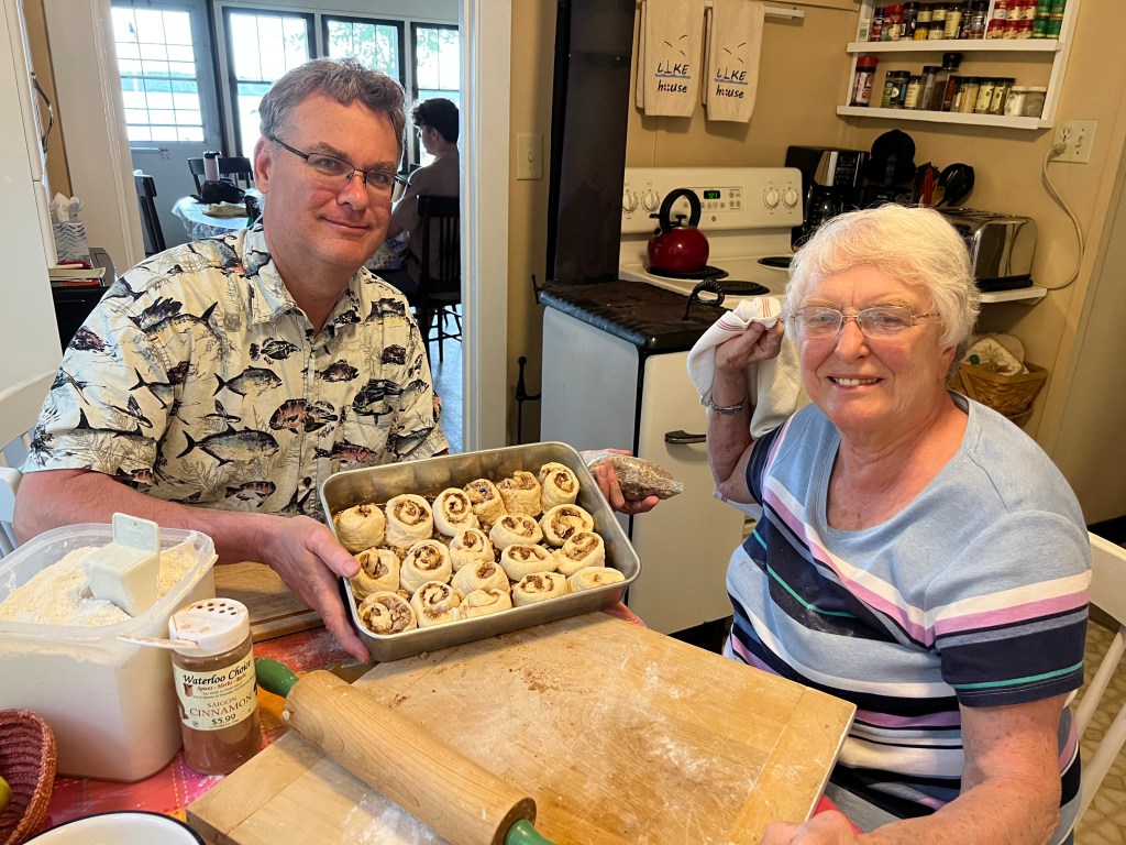 John and Naomi Plocher, Loon Lake, Wisconsin June 2022