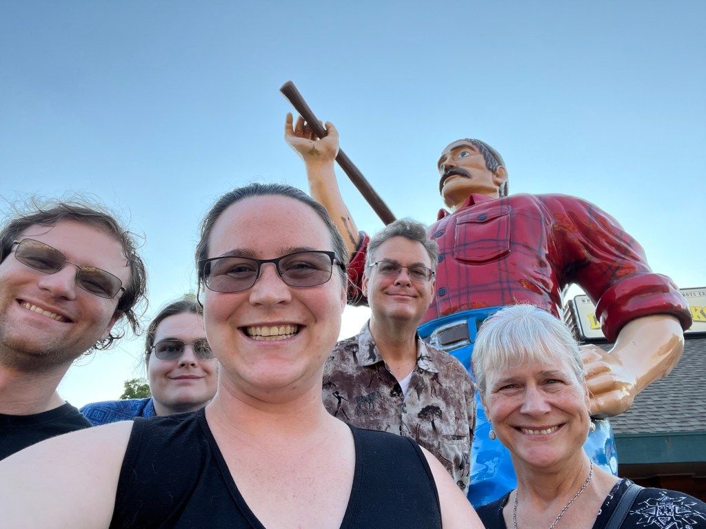 Dickinson family, Willits, California, August 2022