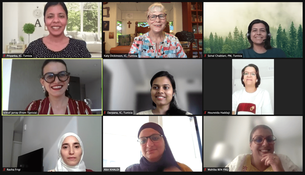 TechWomen Team Tunisia 2022-09-23