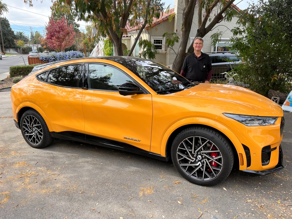 John Plocher with Ford Mach-E