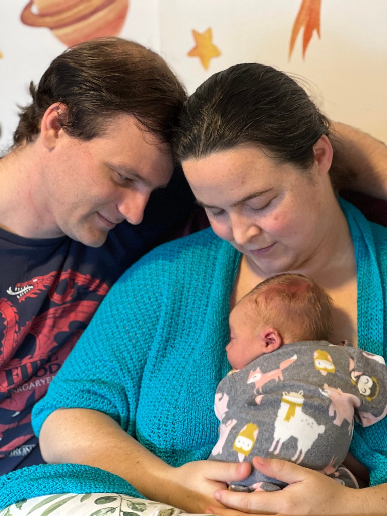 Jessica, Matthew, Baby Alex, 19 November 2022