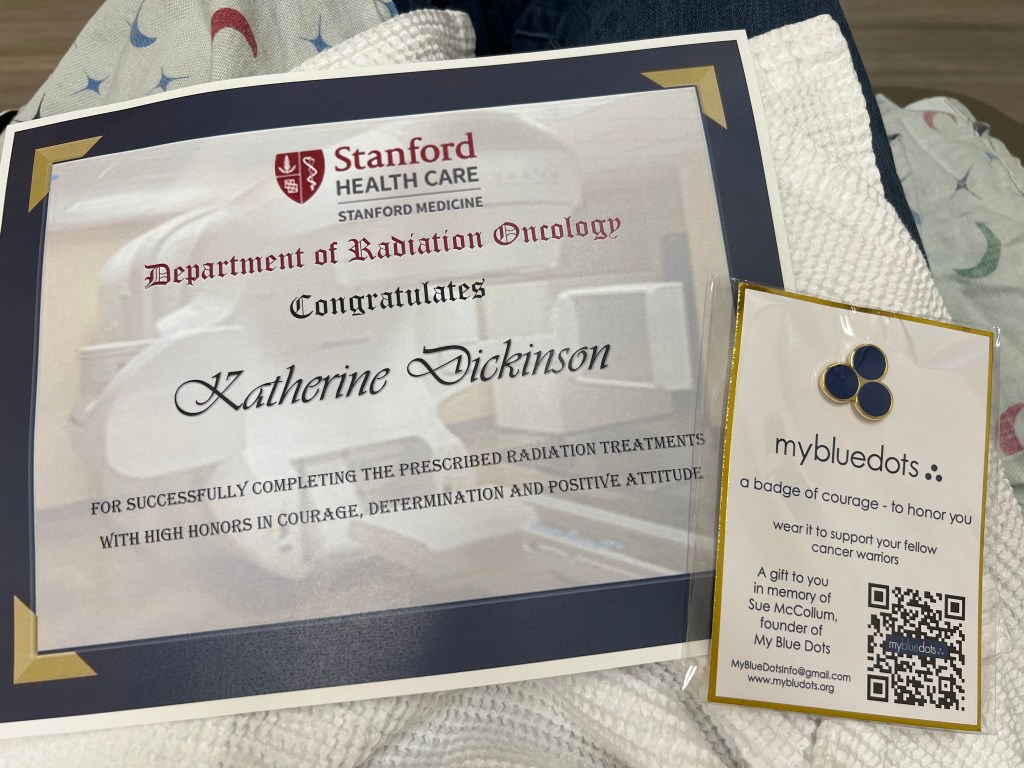 Katy - Radiation graduation, 15 March 2023