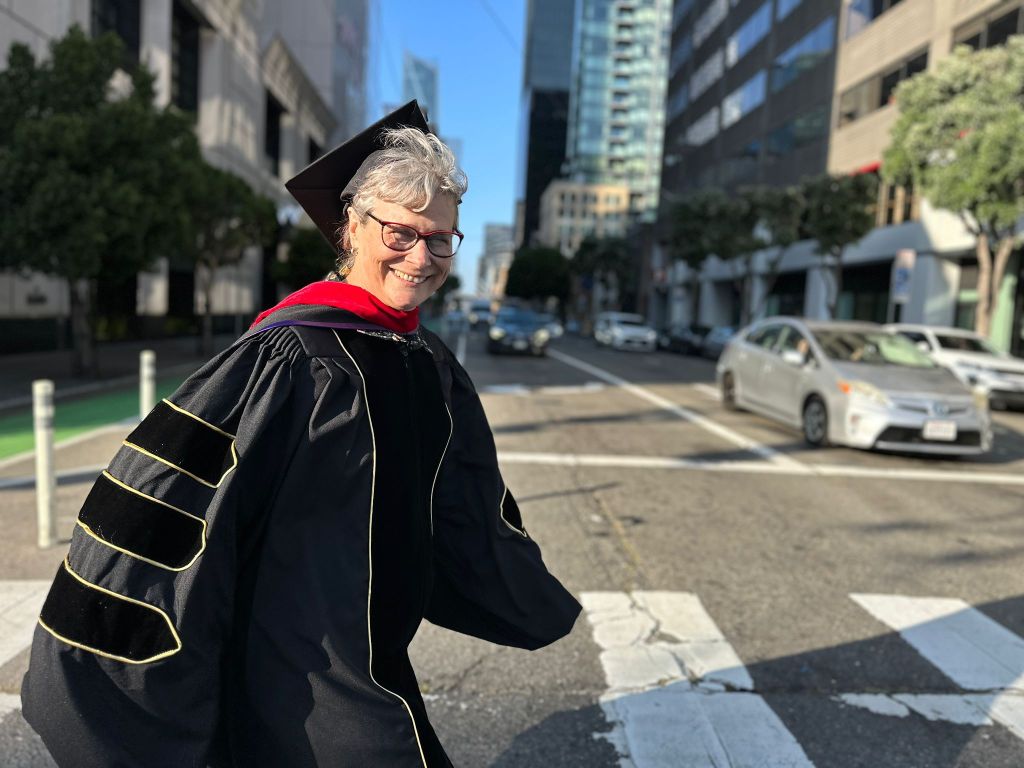 Katy Dickinson doctoral graduation 17 May 2025