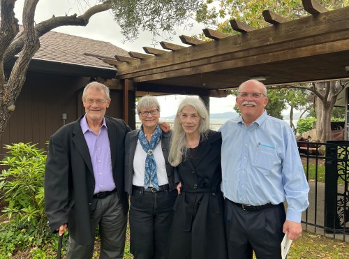 Mark, Katy, Leslie, Eric Dickinson, Wayne Dickinson Memorial Service, 23 May 2026