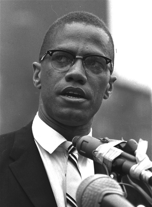 Malcolm X 1963 Press Photo, Wikipedia